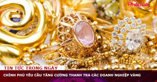 Chính phủ yêu cầu tăng cường thanh tra các doanh nghiệp vàng
