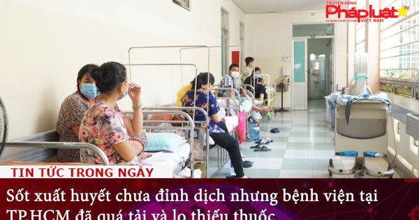 Sốt xuất huyết chưa đỉnh dịch nhưng bệnh viện tại TP.HCM đã quá tải và lo thiếu thuốc