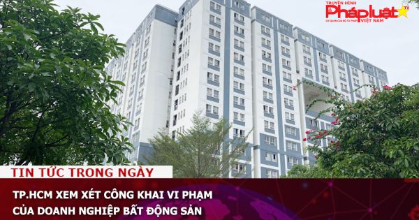 TP.HCM xem xét công khai vi phạm của doanh nghiệp bất động sản