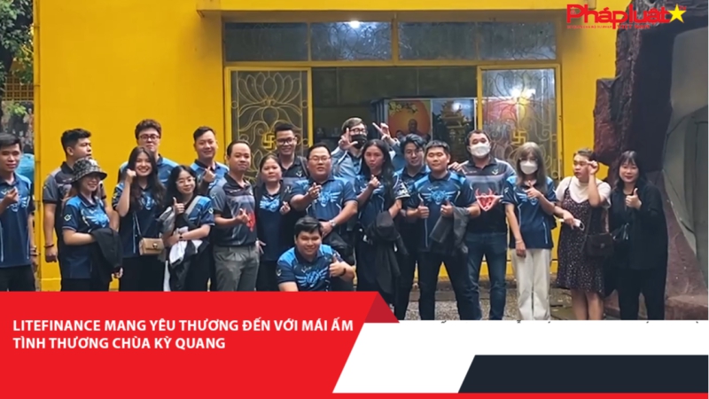Litefinance mang yêu thương đến với mái ấm tình thương chùa Kỳ Quang