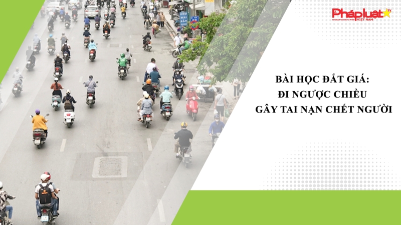 Bài học đắt giá: Đi ngược chiều gây tai nạn chết người