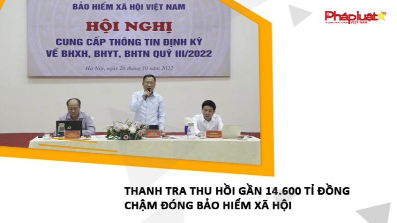 Thanh tra thu hồi gần 14.600 tỉ đồng chậm đóng bảo hiểm xã hội