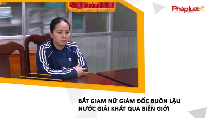 Bắt giam nữ giám đốc buôn lậu nước giải khát qua biên giới