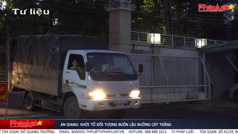 An Giang: Khởi tố đối tượng buôn lậu đường cát trắng
