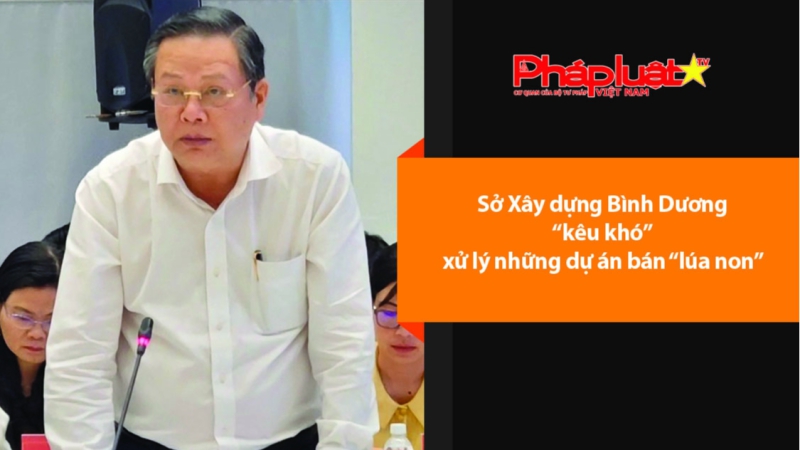Sở Xây dựng Bình Dương “kêu khó” xử lý những dự án bán “lúa non”