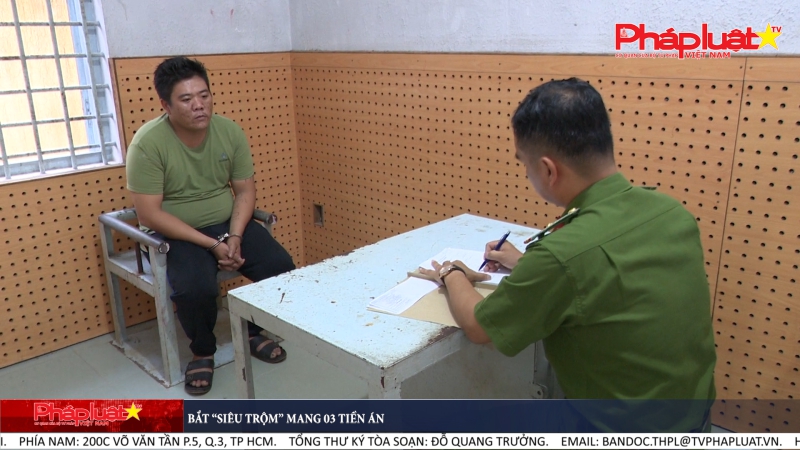 Bắt “siêu trộm” mang 03 tiền án