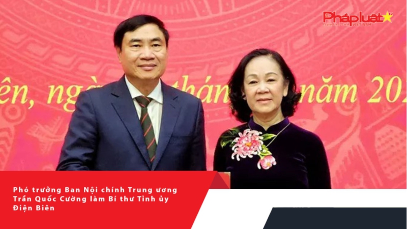 Phó trưởng Ban Nội chính Trung ương Trần Quốc Cường làm Bí thư Tỉnh ủy Điện Biên