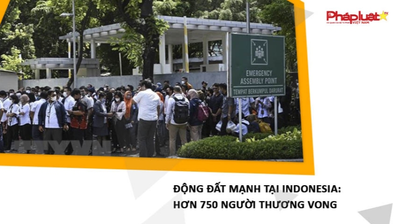 Động đất mạnh tại Indonesia: Hơn 750 người thương vong