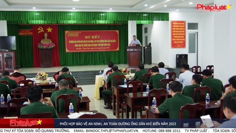 Phối hợp bảo vệ an ninh, an toàn đường ống dẫn khí biển năm 2023