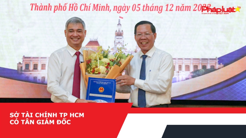 Sở Tài chính TP HCM có tân giám đốc