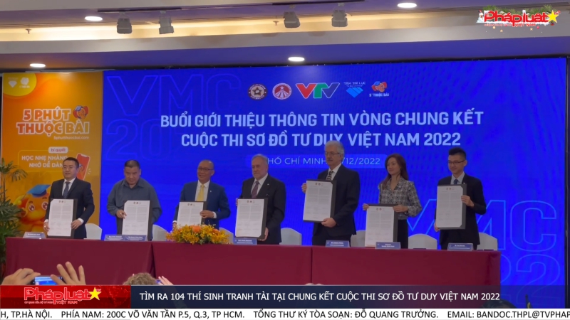 Tìm ra 104 thí sinh tranh tài tại chung kết cuộc thi Sơ đồ Tư duy Việt Nam 2022