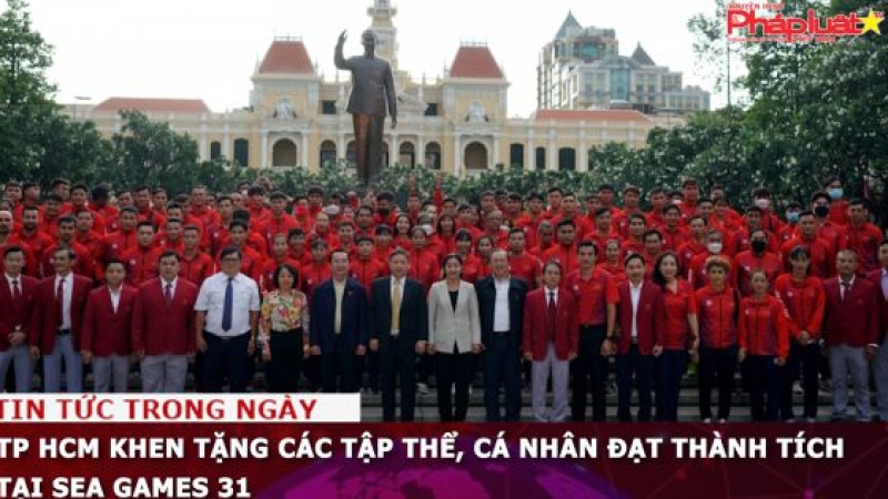 TP HCM khen tặng các tập thể, cá nhân đạt thành tích tại SEA Games 31