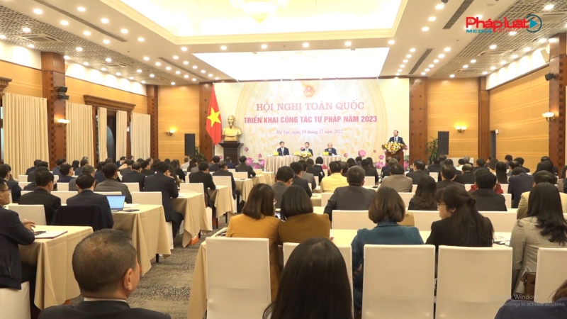 Bộ Tư pháp đẩy mạnh triển khai công tác Tư pháp năm 2023