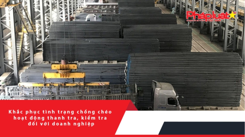 Khắc phục tình trạng chồng chéo hoạt động thanh tra, kiểm tra đối với doanh nghiệp