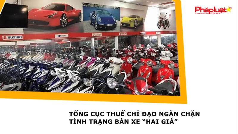 Tổng cục Thuế chỉ đạo ngăn chặn tình trạng bán xe “Hai giá”