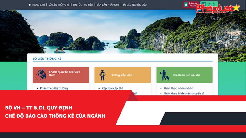 Bộ VH – TT & DL quy định chế độ báo cáo thống kê của ngành