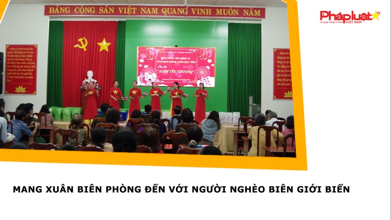 Mang xuân Biên phòng đến với người nghèo biên giới biển