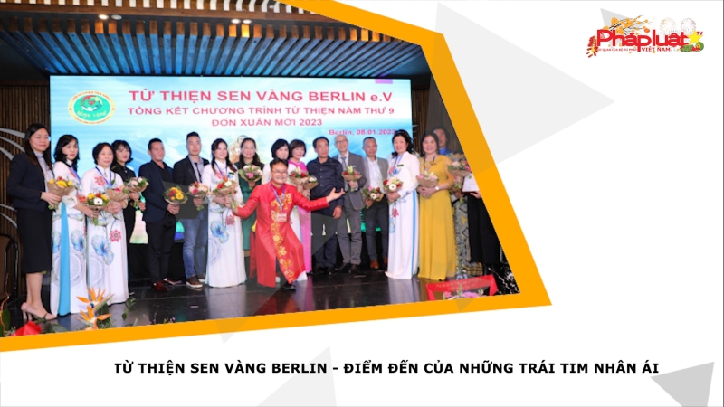 Hội từ thiện Sen Vàng Berlin - điểm đến của những trái tim nhân ái
