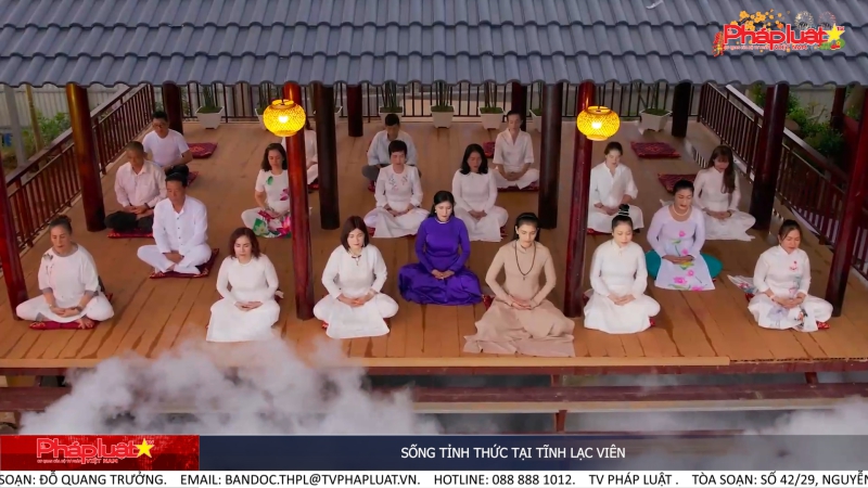 Sống tỉnh thức tại Tĩnh Lạc Viên