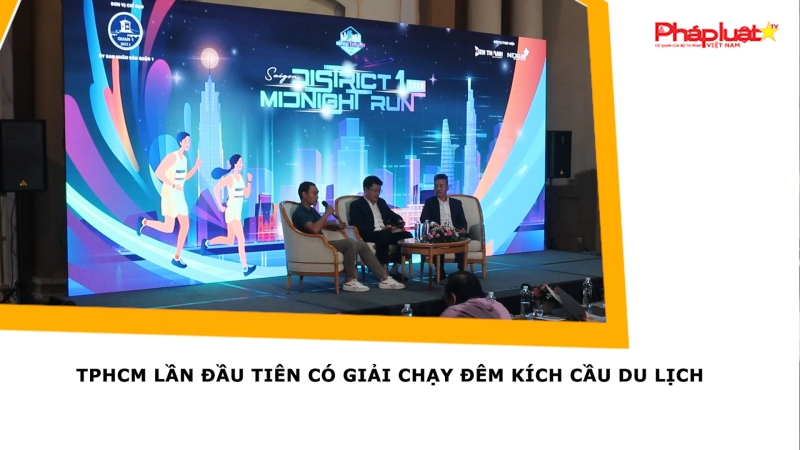 TPHCM lần đầu tiên có giải chạy đêm kích cầu du lịch