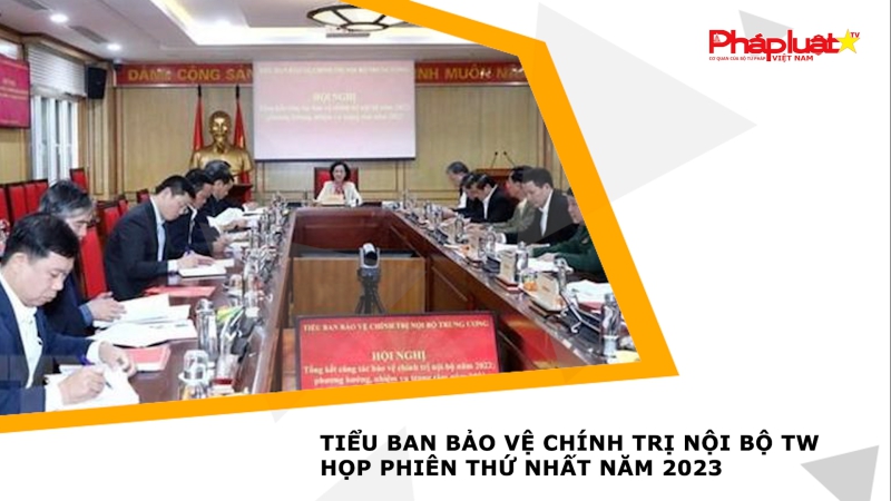 Tiểu ban Bảo vệ chính trị nội bộ TW họp phiên thứ nhất năm 2023