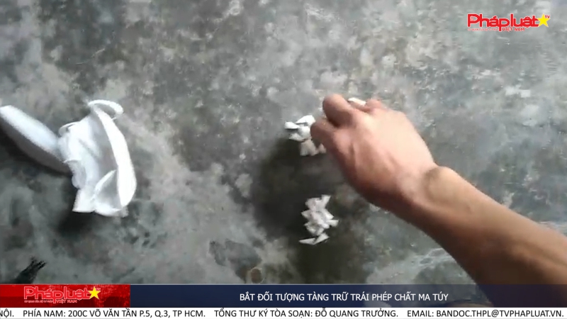Bắt đối tượng tàng trữ trái phép chất ma túy