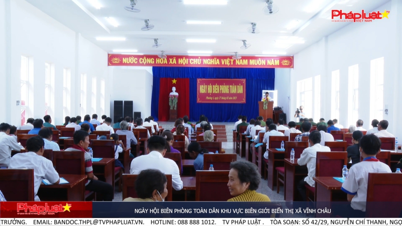 Ngày hội Biên phòng toàn dân khu vực biên giới biển thị xã Vĩnh Châu