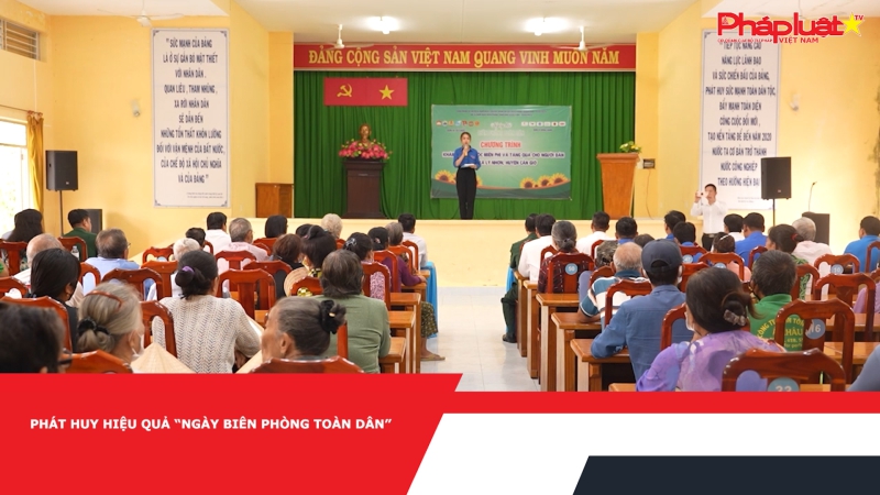 Phát huy hiệu quả “Ngày Biên phòng toàn dân”