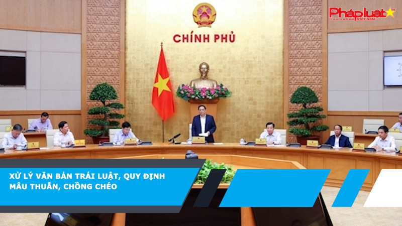 Xử lý văn bản trái luật, quy định mâu thuẫn, chồng chéo