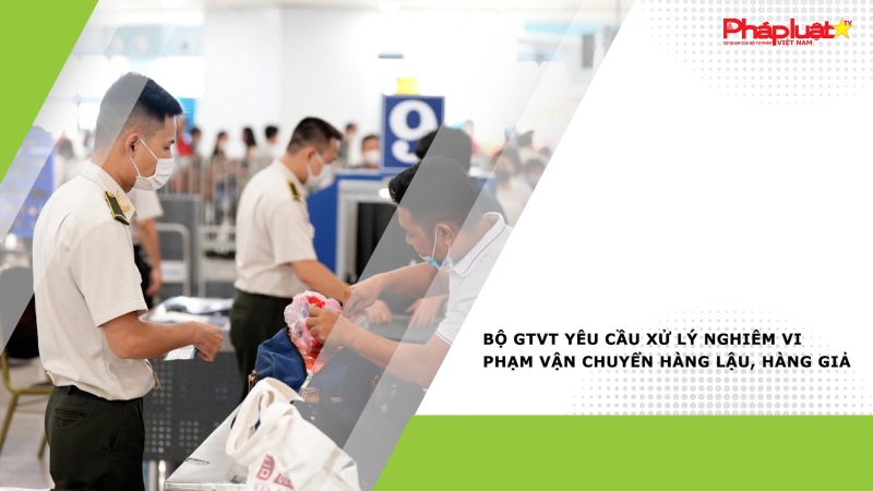 Bộ GTVT yêu cầu xử lý nghiêm vi phạm vận chuyển hàng lậu, hàng giả