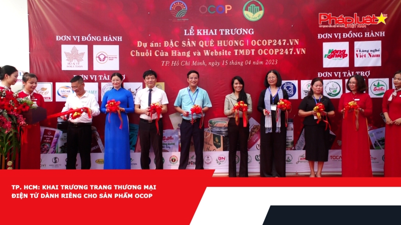 TP. HCM: Khai trương trang thương mại điện tử dành riêng cho sản phẩm OCOP