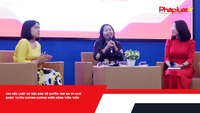 Chi hội luật sư Hội bảo vệ quyền trẻ em TP.HCM được tuyên dương gương điển hình tiên tiến