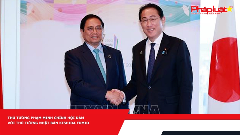 Thủ tướng Phạm Minh Chính hội đàm với Thủ tướng Nhật Bản Kishida Fumio