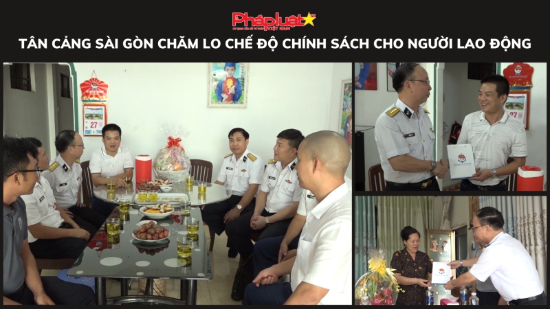 Tân Cảng Sài Gòn chăm lo chế độ chính sách cho người lao động