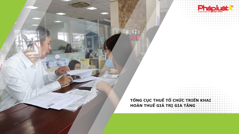 Tổng cục Thuế tổ chức triển khai hoàn thuế giá trị gia tăng