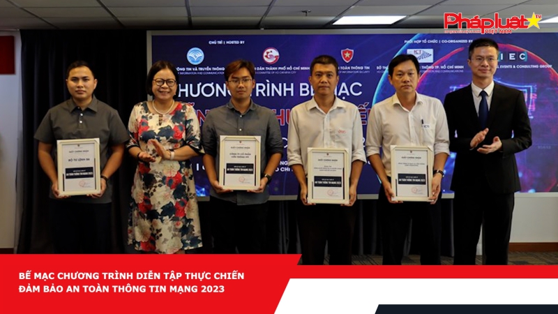 Bế mạc Chương trình diễn tập thực chiến đảm bảo an toàn thông tin mạng 2023