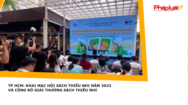 TP HCM: Khai mạc Hội sách thiếu nhi năm 2023 và công bố giải thưởng Sách thiếu nhi