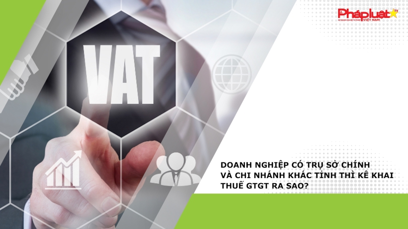 Doanh nghiệp có trụ sở chính và chi nhánh khác tỉnh thì kê khai thuế GTGT ra sao?