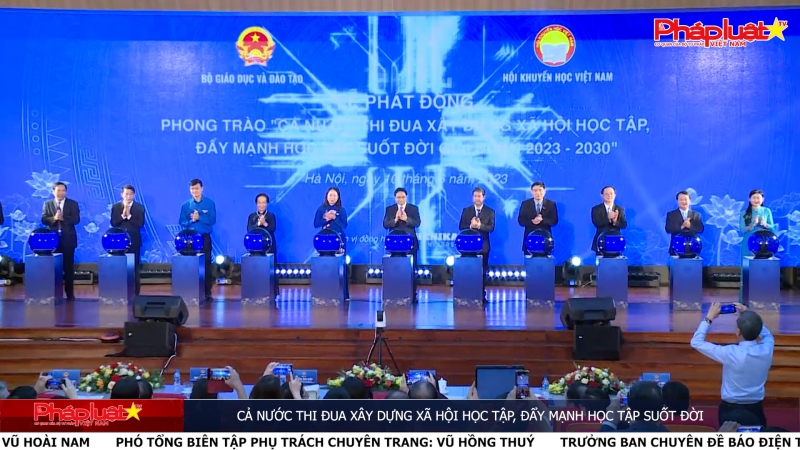 Cả nước thi đua xây dựng xã hội học tập, đẩy mạnh học tập suốt đời