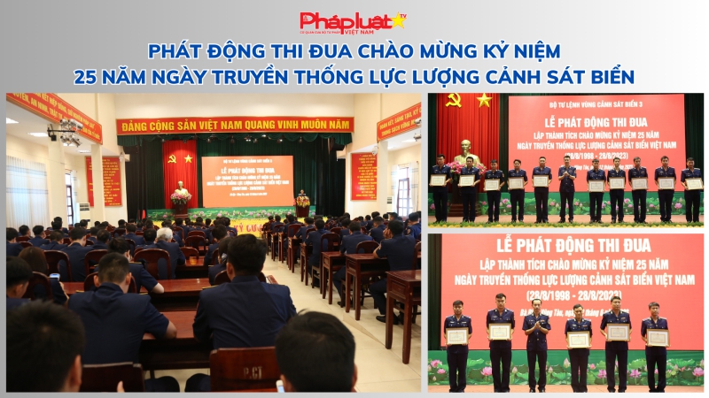 Phát động thi đua chào mừng kỷ niệm 25 năm ngày Truyền thống lực lượng Cảnh sát biển