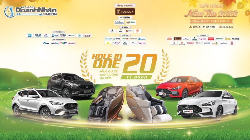 Hàng trăm doanh nhân tranh tài tại Giải Golf Xuân Hạ 2023