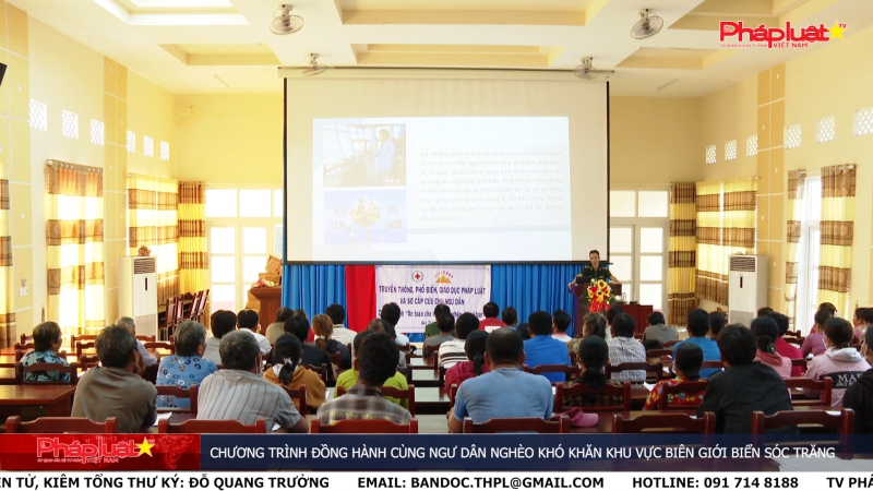 Chương trình đồng hành cùng ngư dân nghèo khó khăn khu vực biên giới biển Sóc Trăng