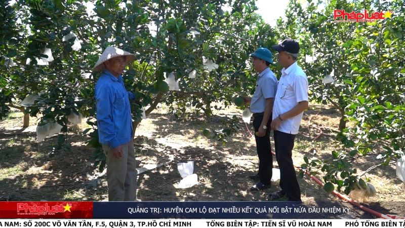 Quảng Trị: Huyện Cam Lộ đạt nhiều kết quả nổi bật nửa đầu nhiệm kỳ