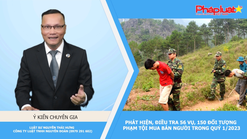 Phát hiện, điều tra 56 vụ, 150 đối tượng phạm tội mua bán người trong Quý 1/2023