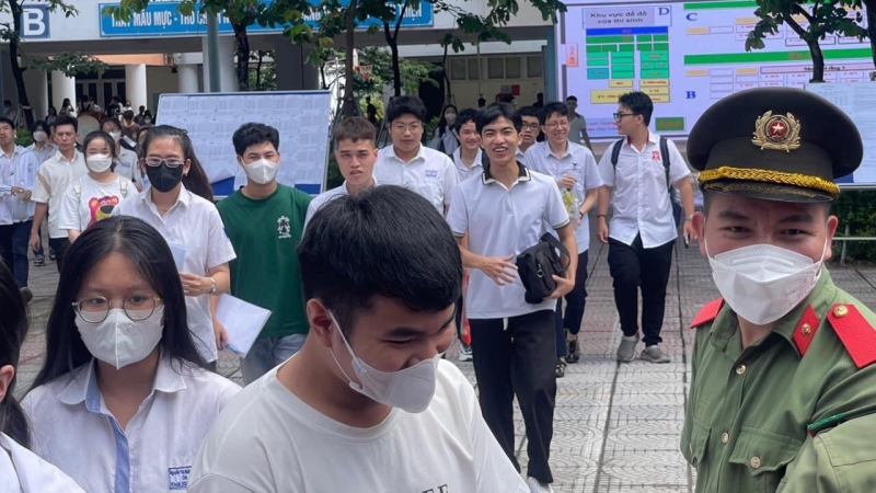 Kỳ thi THPT Quốc gia 2023: thí sinh sẵn sàng bước vào ngày thi cuối cùng