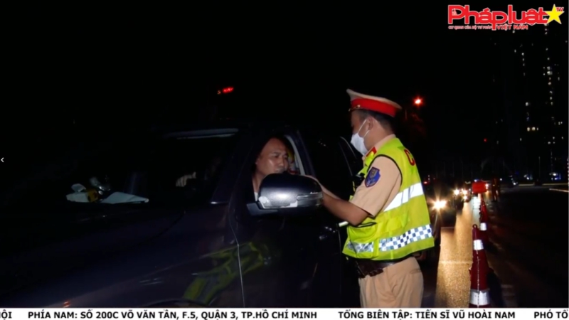 Bắc Ninh: Đội CSGT công an TP Bắc Ninh tăng cường tuyên truyền phổ biến pháp luật đến người dân “ Đã uống rượu bia không lái xe”