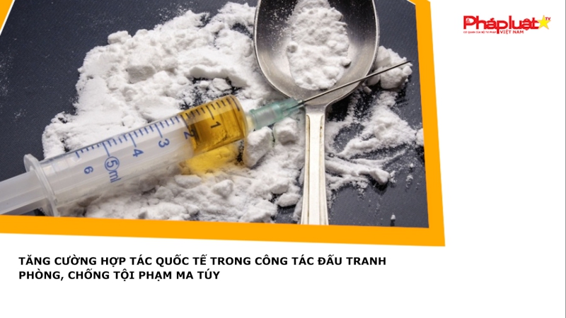 Tăng cường hợp tác quốc tế trong công tác đấu tranh phòng, chống tội phạm ma túy