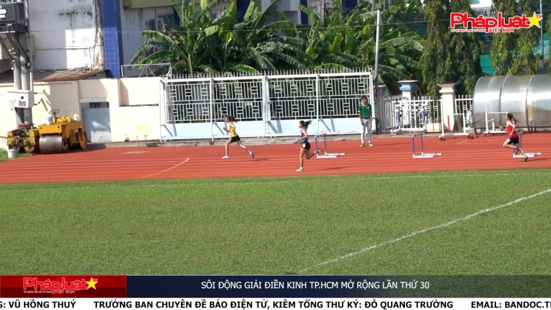 Sôi động Giải điền kinh TP.HCM mở rộng lần thứ 30