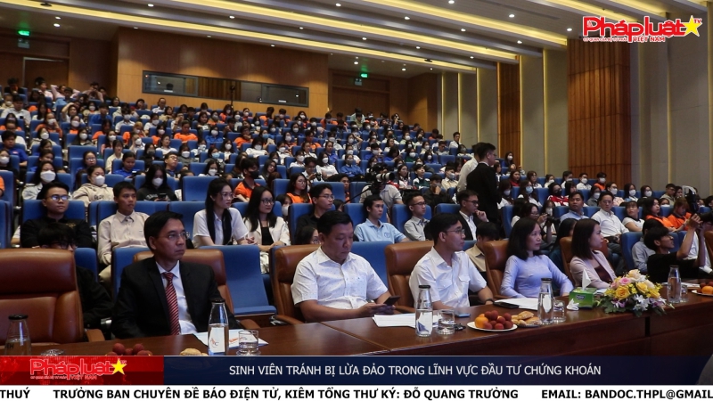 Sinh viên tránh bị lừa đảo trong lĩnh vực đầu tư chứng khoán