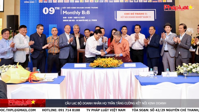 Câu lạc bộ Doanh nhân họ Trần tăng cường kết nối kinh doanh